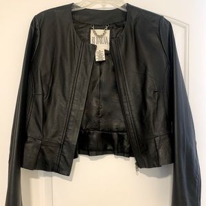 100% Leather Jacket BB Dakota size M